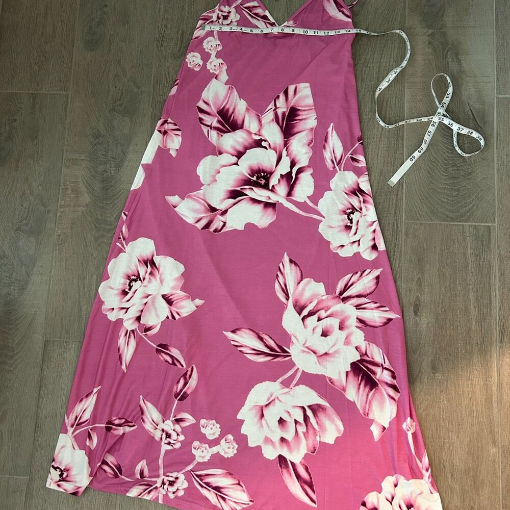 Misslook Maxi Dress Gown Spaghetti Straps Size Medium NWOT - Picture 5 of 8